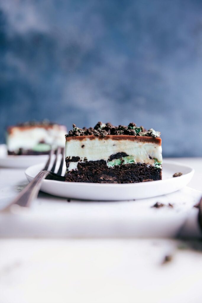 Mint Ice Cream Bars With A Brownie Base Chelsea S Messy Apron