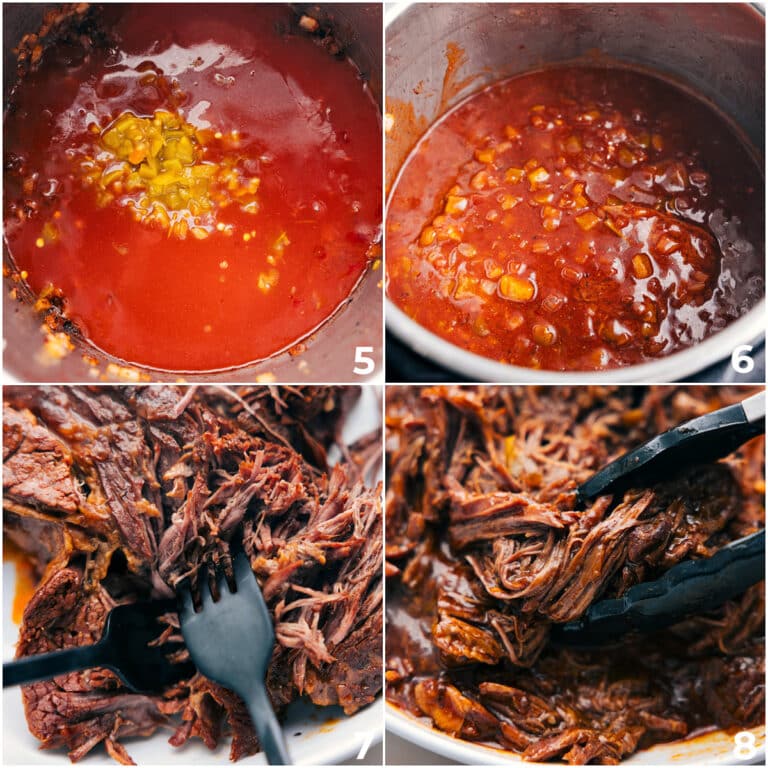 Shredded Beef Enchiladas Crockpot Or Instant Pot Chelsea S Messy Apron