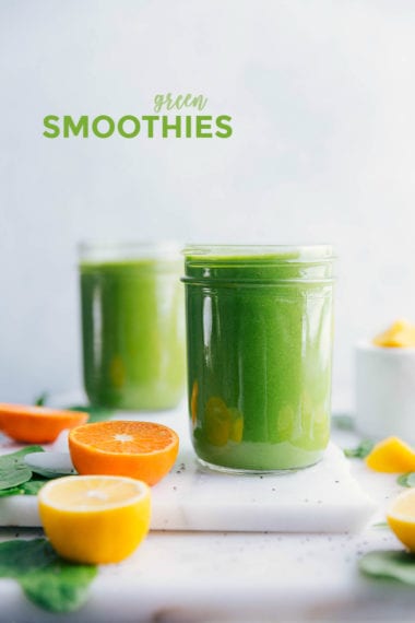 Green Smoothie {SO much flavor!} - Chelsea's Messy Apron