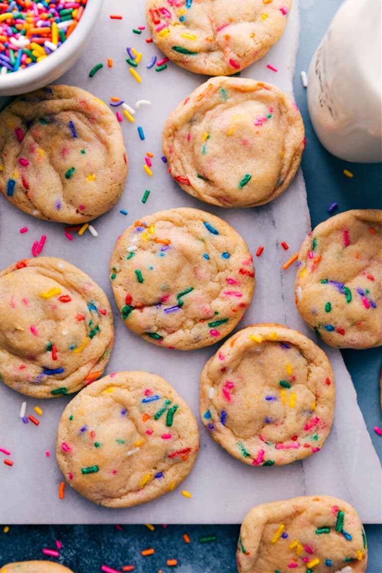 Funfetti Cookies (Soft & Chewy!) - Chelsea's Messy Apron