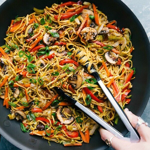 Vegetarian Chow Mein {best Sauce!} - Chelsea's Messy Apron