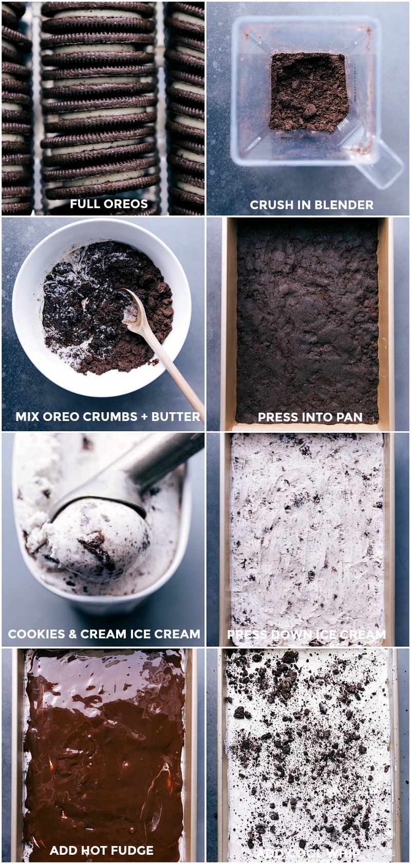 Oreo Cookie Ice Cream (6 Ingredients) - Homebody Eats