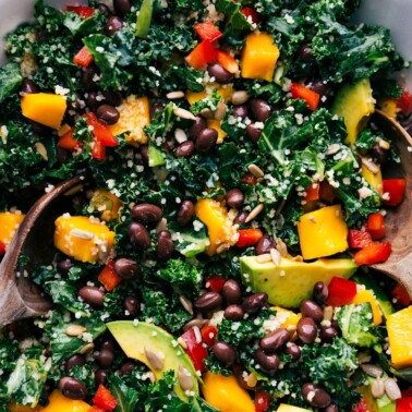 Kale Couscous Salad (BEST Dressing!) - Chelsea's Messy Apron