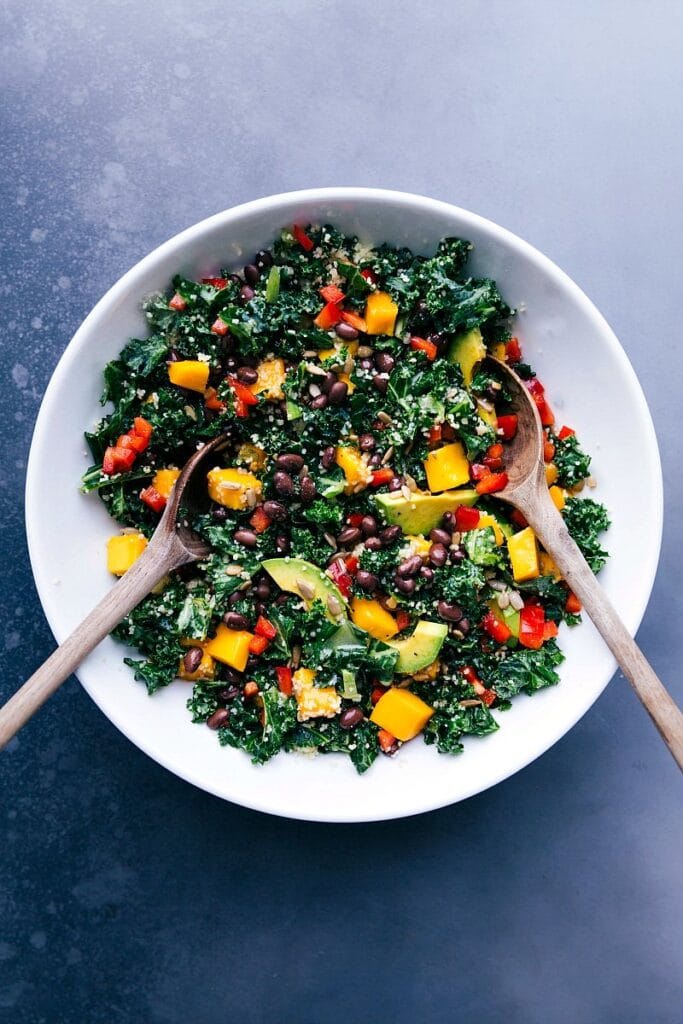 Kale Couscous Salad (BEST Dressing!) Chelsea's Messy Apron