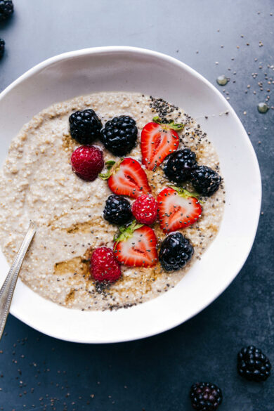 Overnight Steel-Cut Oatmeal - Chelsea's Messy Apron