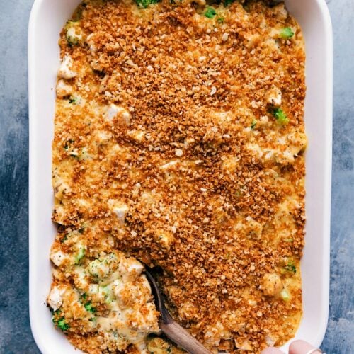 Chicken Poppy Seed Casserole (From Scratch!) - Chelsea's Messy Apron