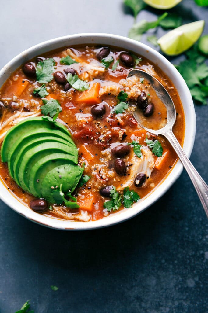 Chicken Sweet Potato Soup - Chelsea's Messy Apron