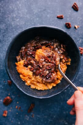 Crockpot Sweet Potato Casserole - Chelsea's Messy Apron