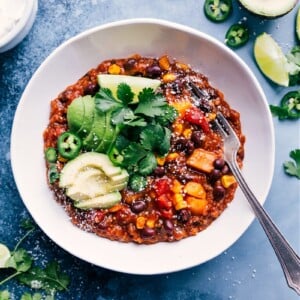 Mexican Quinoa in a bowl.