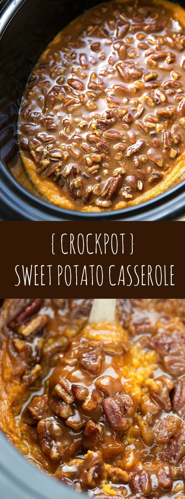 Slow Cooker Sweet Potato Casserole - Chelsea's Messy Apron