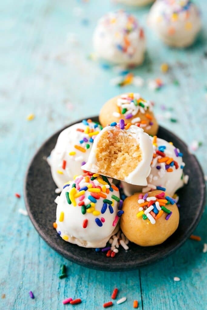 No Bake Sugar Cookie Truffles | Chelsea's Messy Apron