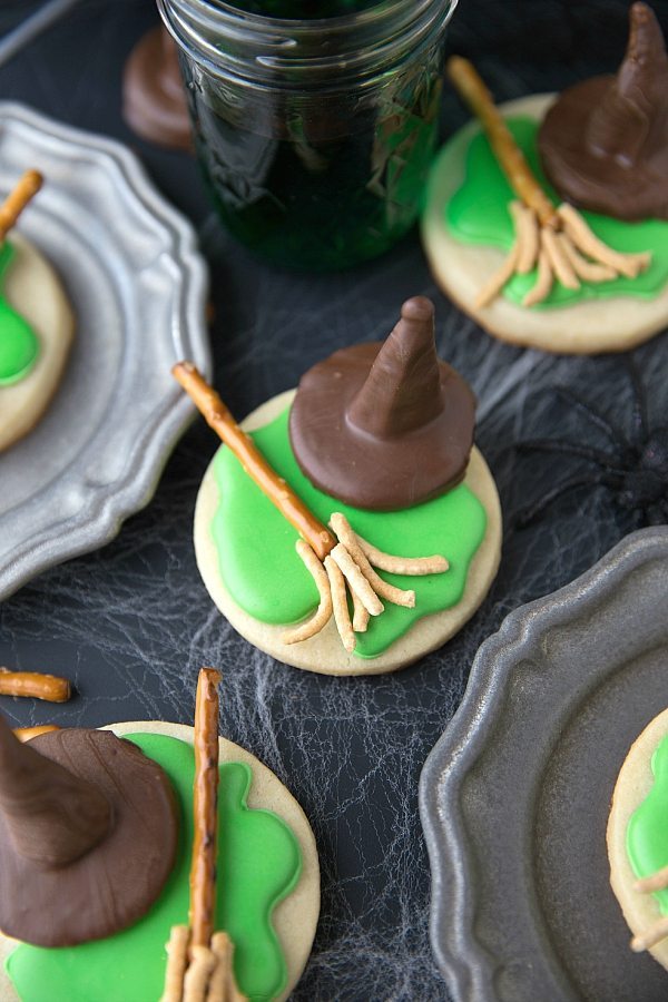 Melted Witch Cookies | Chelsea's Messy Apron