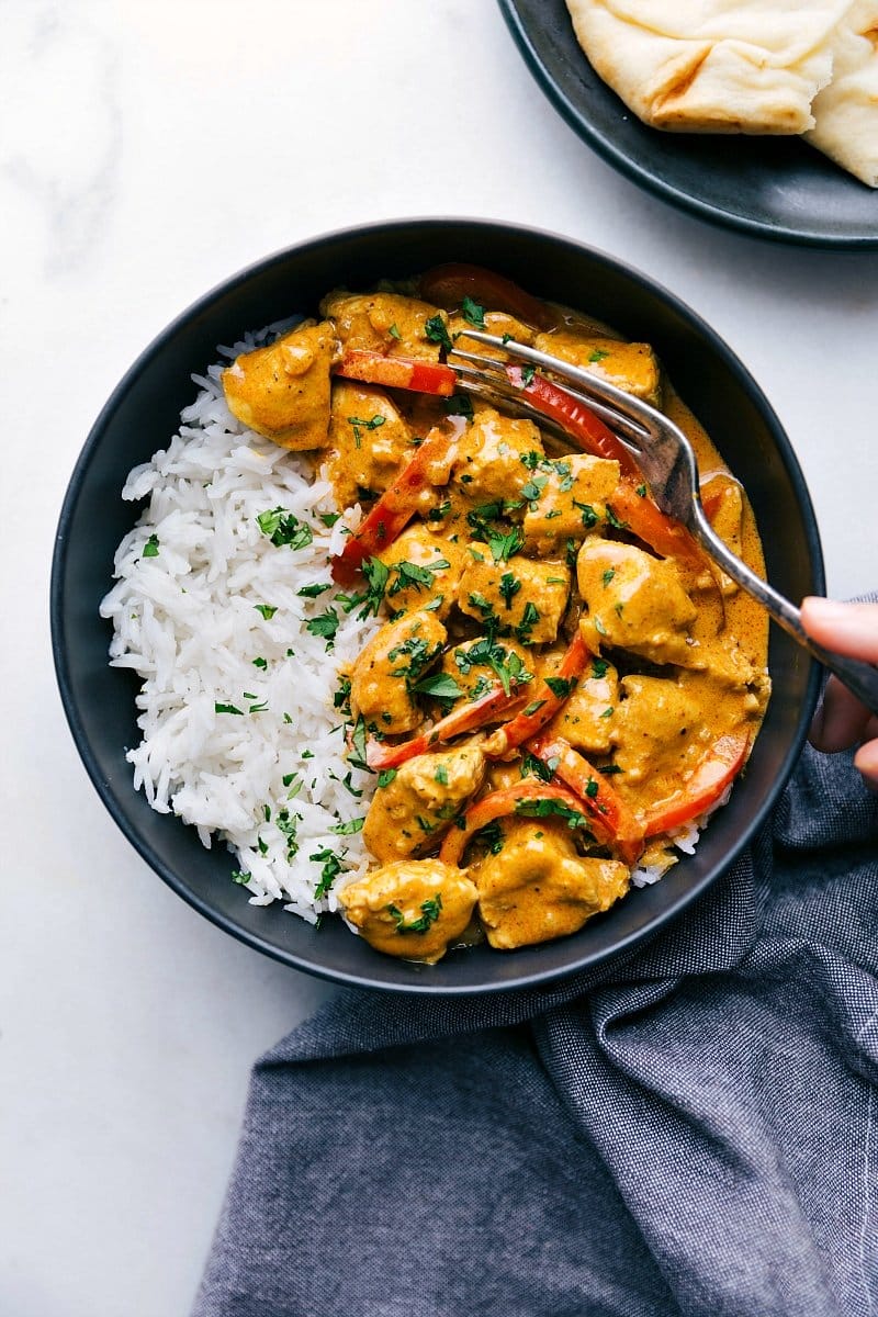 Coconut Curry Chicken {30 Minutes!} | Chelsea's Messy Apron