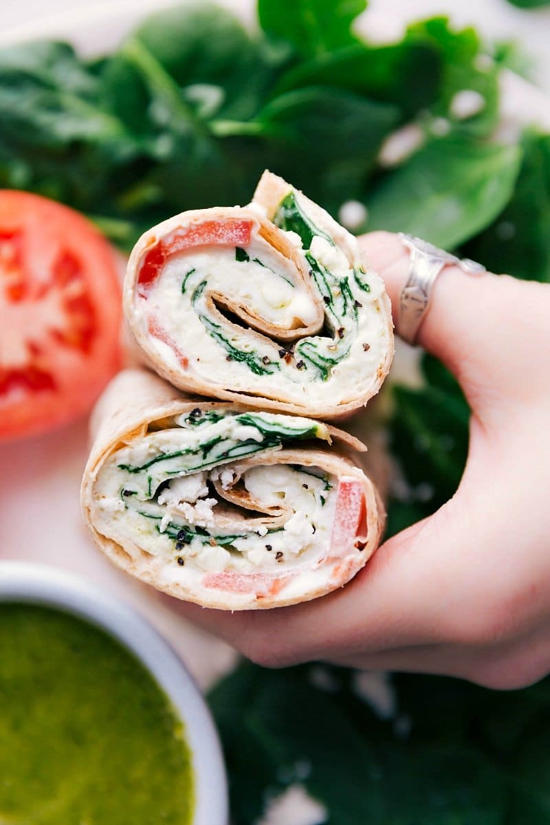 Egg Wrap {Ready in 10 Minutes!} - Chelsea's Messy Apron