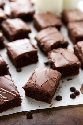 Healthy Brownies (& Optional Frosting!) - Chelsea's Messy Apron