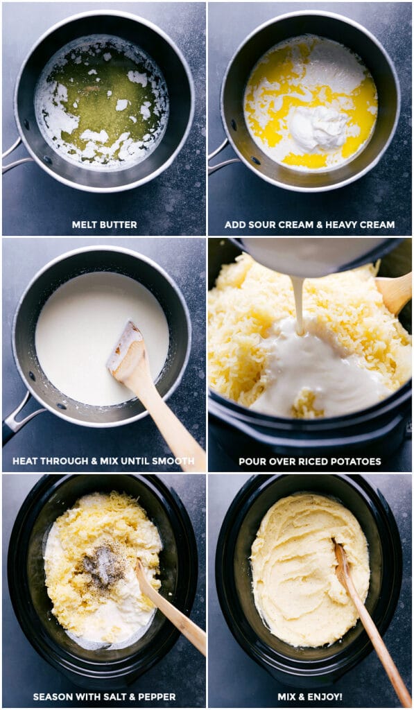 Crockpot Mashed Potatoes - Chelsea's Messy Apron