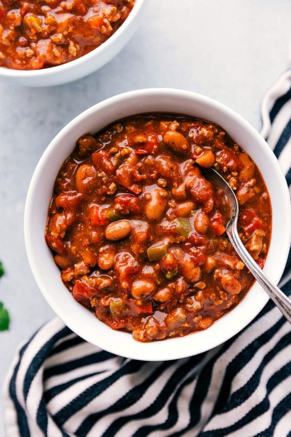 Crockpot Chili Recipe (Cook-off Winner!) - Chelsea's Messy Apron