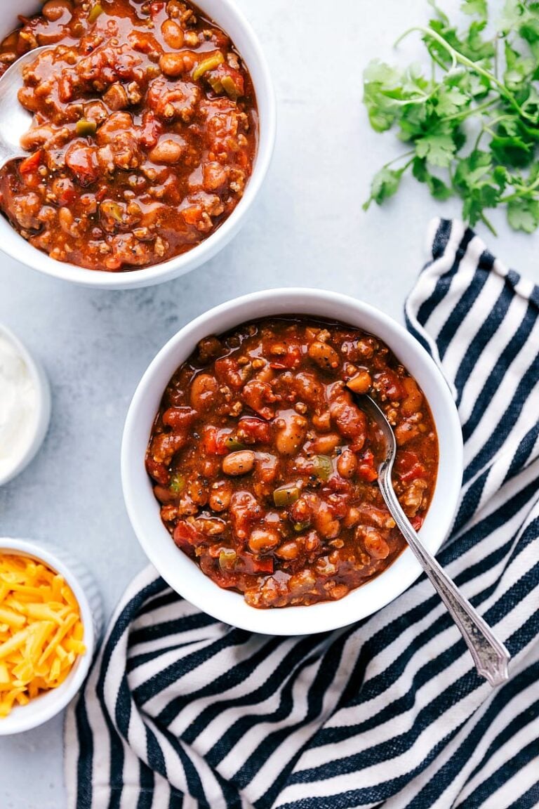 Crockpot Chili Recipe (Cook-off Winner!) - Chelsea's Messy Apron