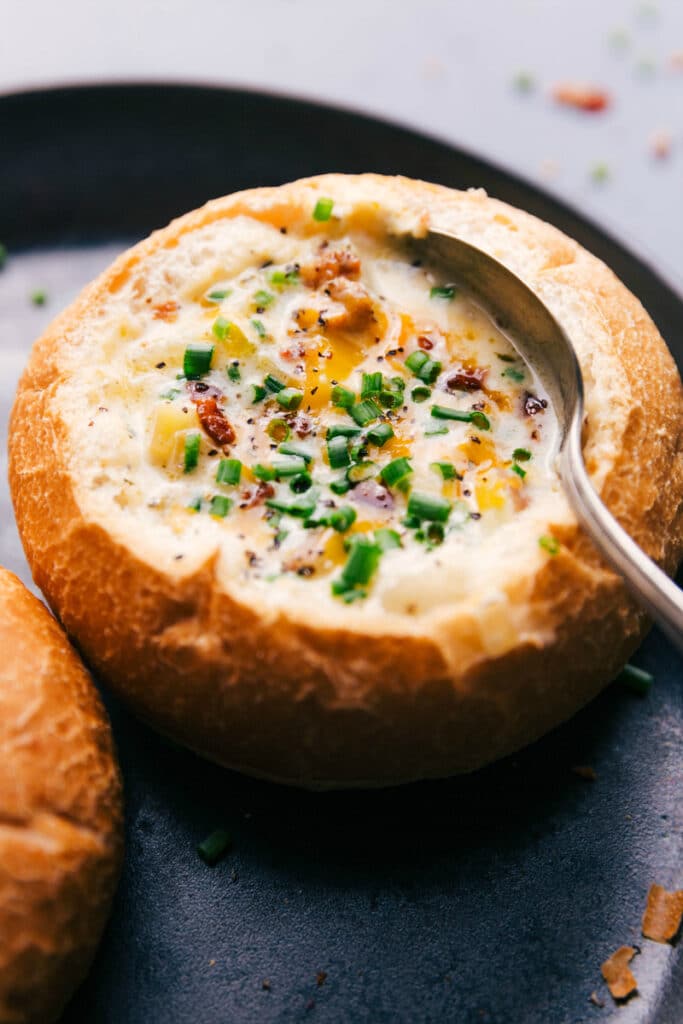 Potato Soup (Stovetop OR Crockpot!) - Chelsea's Messy Apron