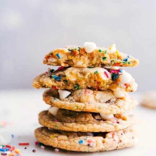 Funfetti Cookies (Soft & Chewy!) - Chelsea's Messy Apron