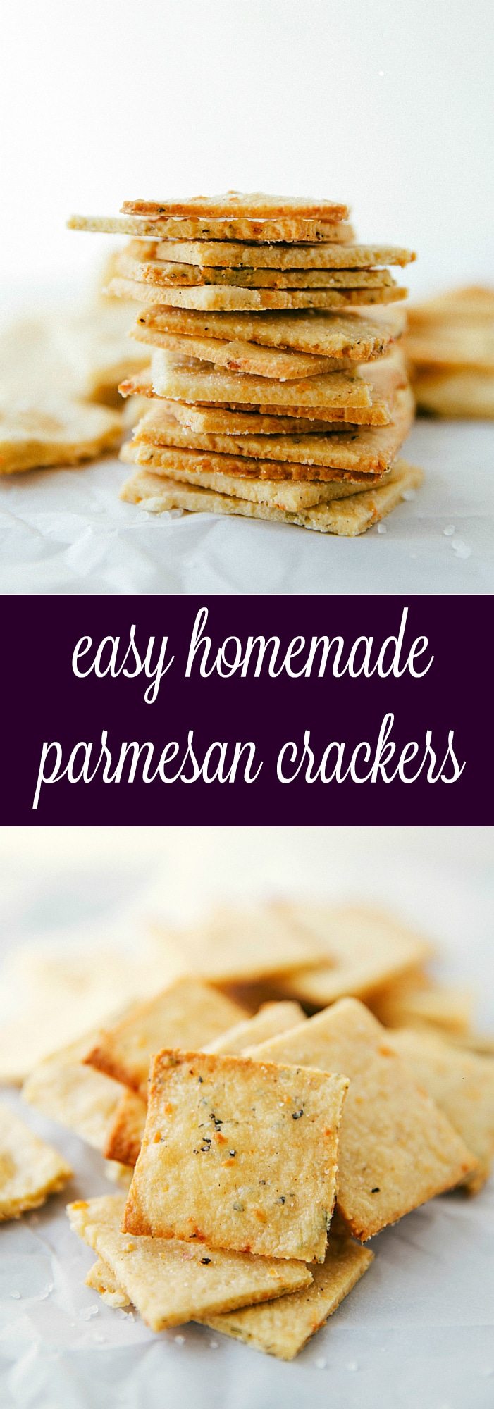 Easy Parmesan Crackers Chelseas Messy Apron 