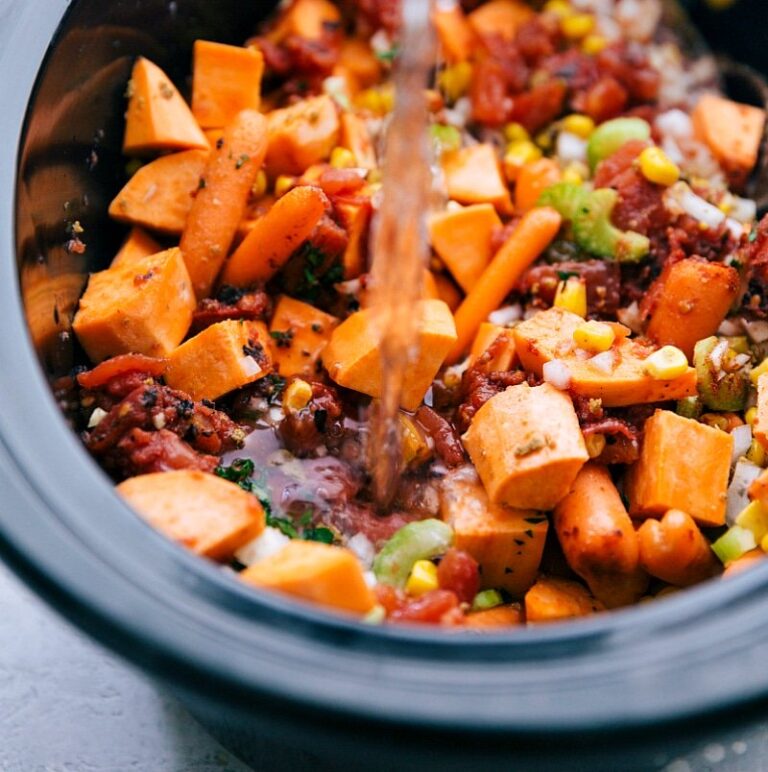 Sweet Potato Stew {Crockpot OR Instant Pot} - Chelsea's Messy Apron