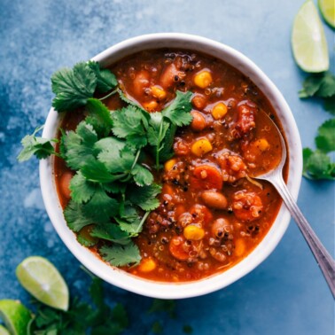 Quinoa Vegetable Soup - Chelsea's Messy Apron