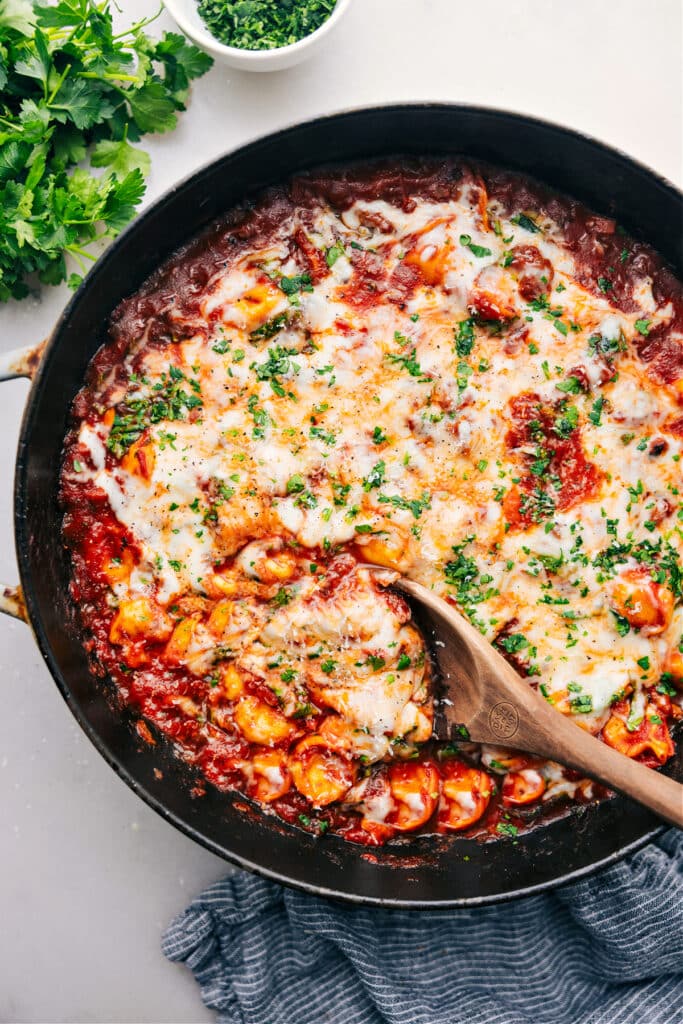 Baked Tortellini - Chelsea's Messy Apron