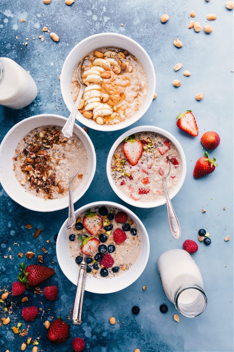 Microwave Oatmeal (4 Flavors!) (4 Recipes!) Chelsea's Messy Apron