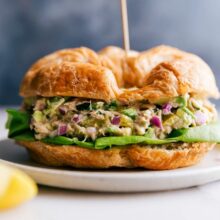 Avocado Tuna Salad {Healthy!} - Chelsea's Messy Apron