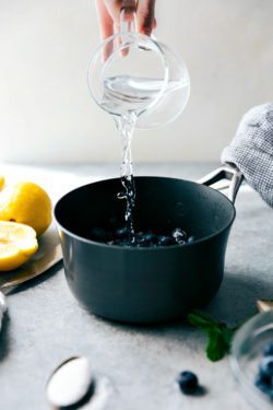 Sparkling Blueberry Lemonade - Chelsea's Messy Apron