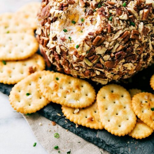 Cheese Ball Recipe (5 Ingredients!) - Chelsea's Messy Apron
