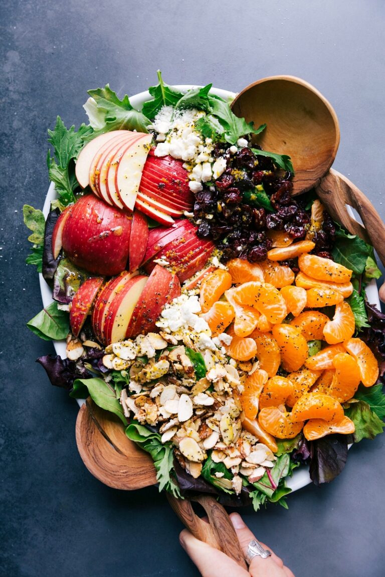 Mandarin Orange Salad (With a Citrus Dressing) Chelsea's Messy Apron