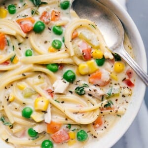 Finished dish in a bowl, warm, flavorful, and hearty for a comforting meal.