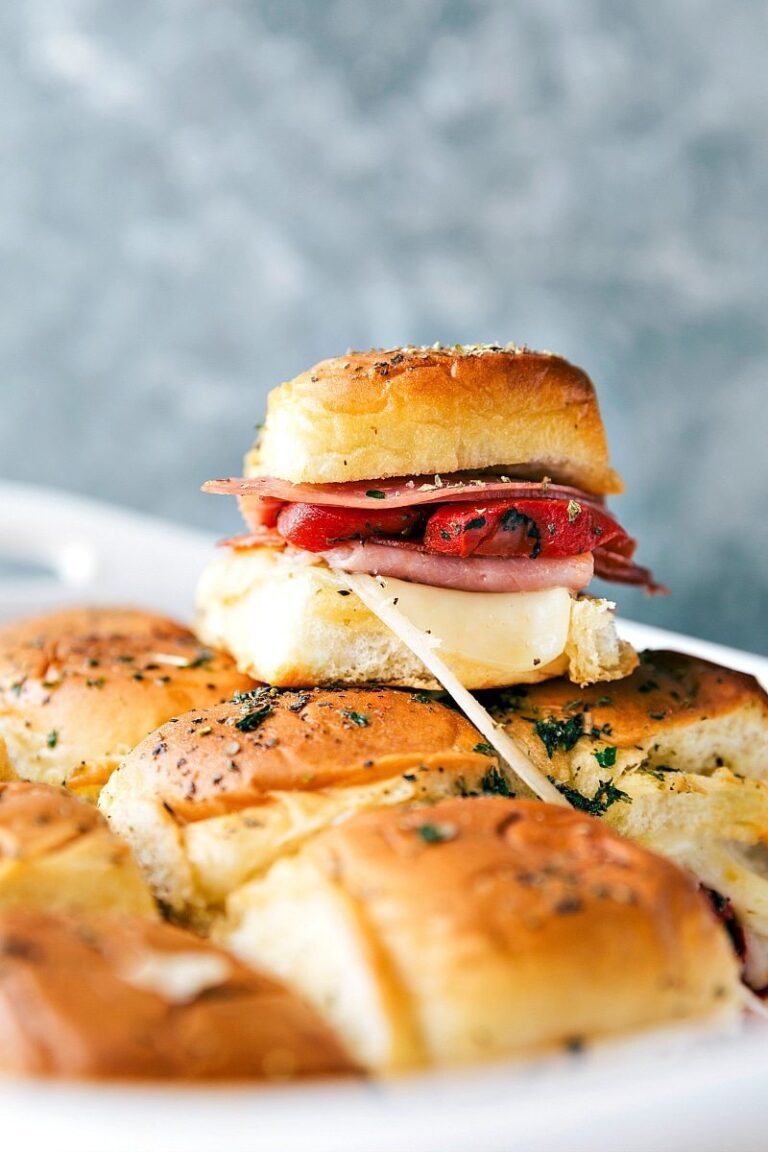 Hot Italian Sliders - Chelsea's Messy Apron