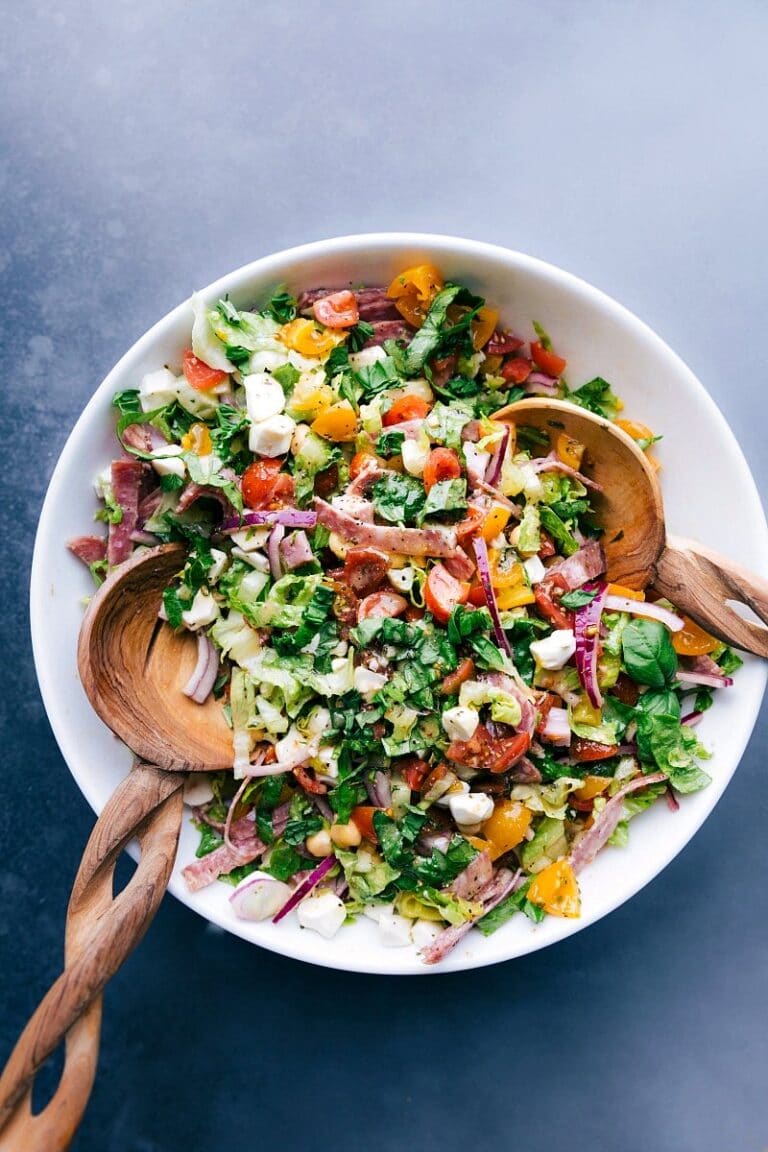 Italian Chopped Salad (CPK Copycat) - Chelsea's Messy Apron