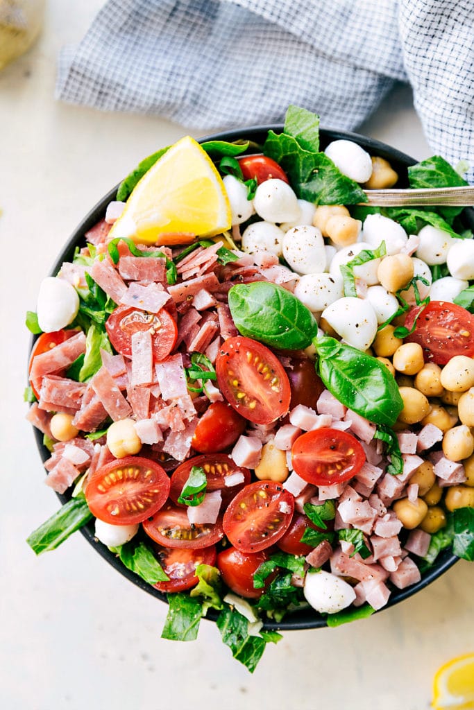 Italian Chopped Salad (California Pizza Kitchen Copycat) | Chelsea's ...