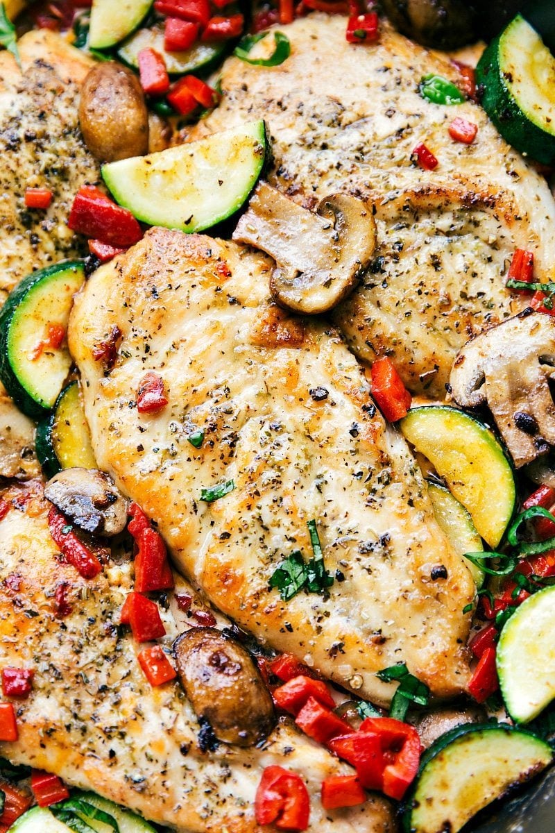 Italian Chicken And Veggies