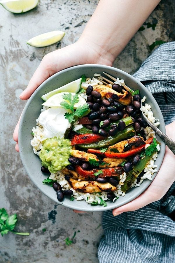 Chicken Fajita Bowl Chelsea's Messy Apron