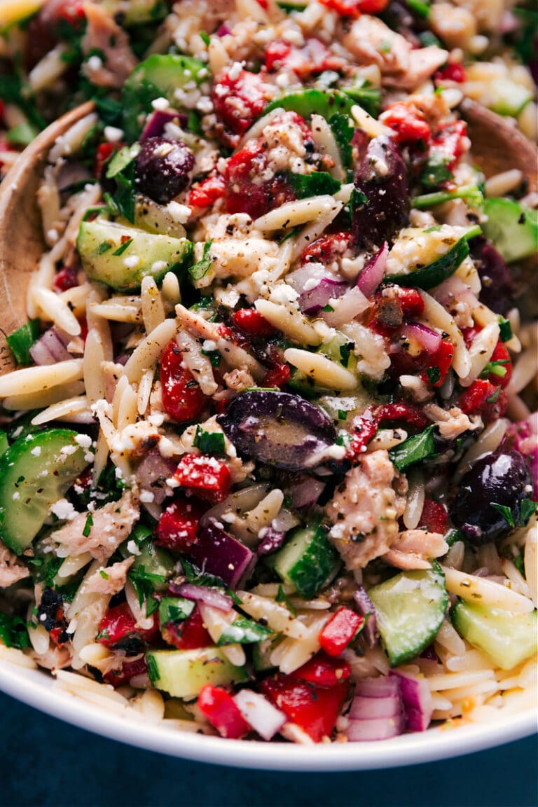 Mediterranean Tuna Salad - Chelsea's Messy Apron