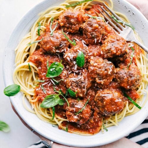 Cheese Stuffed Meatballs - Chelsea's Messy Apron