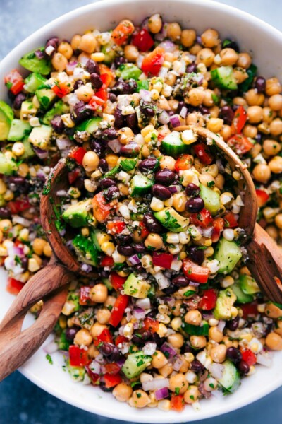 Garbanzo Bean Salad (italian Vinaigrette!) - Chelsea's Messy Apron