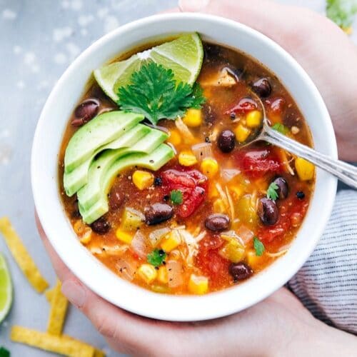 Instant Pot Or Crockpot Mexican Tortilla Soup Chelsea S Messy Apron