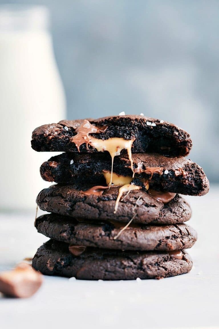 Chocolate Caramel Cookies Chelseas Messy Apron