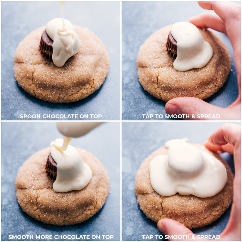 Melted Snowman Cookies • Love From The Oven