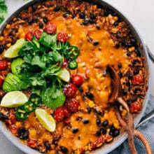 One Pot Burrito Bowls - Chelsea's Messy Apron