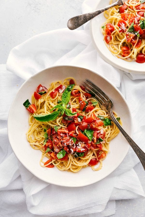 Bruschetta Pasta - Chelsea's Messy Apron