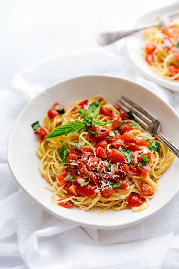 Bruschetta Pasta - Chelsea's Messy Apron