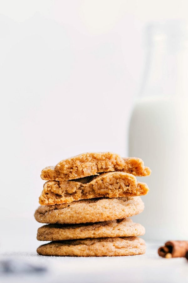 Pumpkin Snickerdoodles (Soft & Chewy!) - Chelsea's Messy Apron