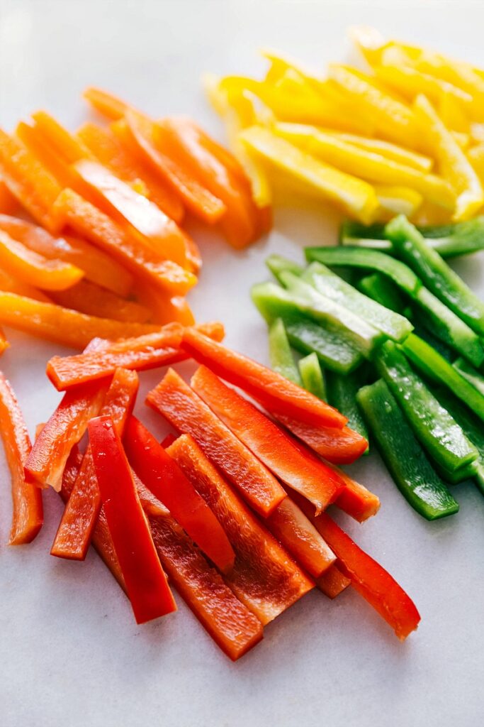 How to Cut a Bell Pepper Step-by-Step Photos - Chelsea's Messy Apron